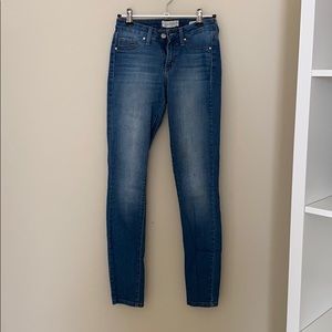 Jessica Simpson mid rise skinny jeans